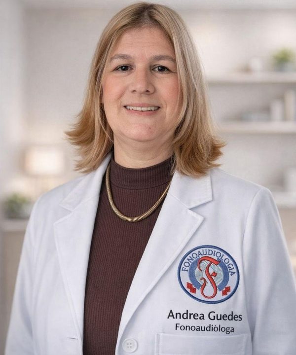Andrea Guedes, fonoaudiologa